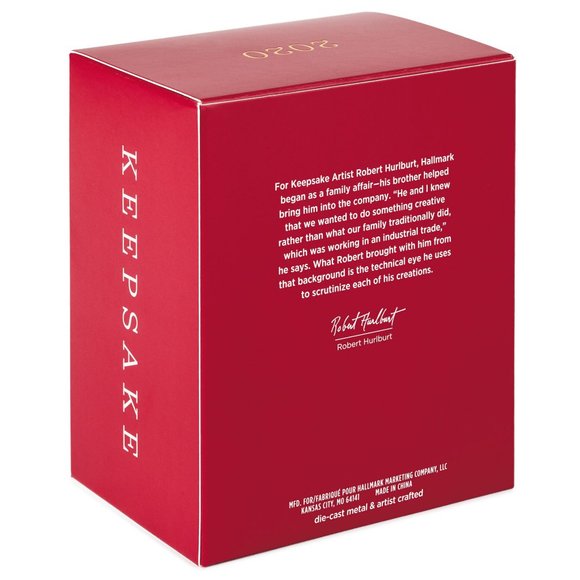 New! Honda Motorcycle Hallmark Diecast Ornament 1980 GL1100 Gold Wing Interstate - Picture 2 of 5